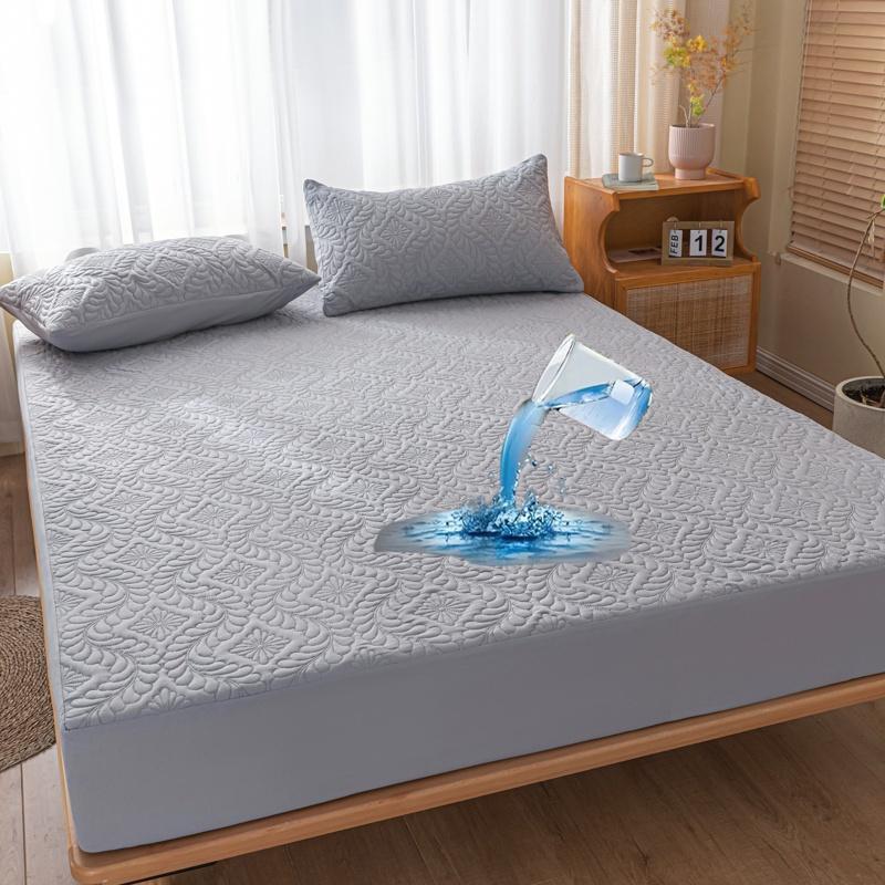Triple-Layer Waterproof Quilted Mattress Protector – Ultimate Protection for Your Mattress