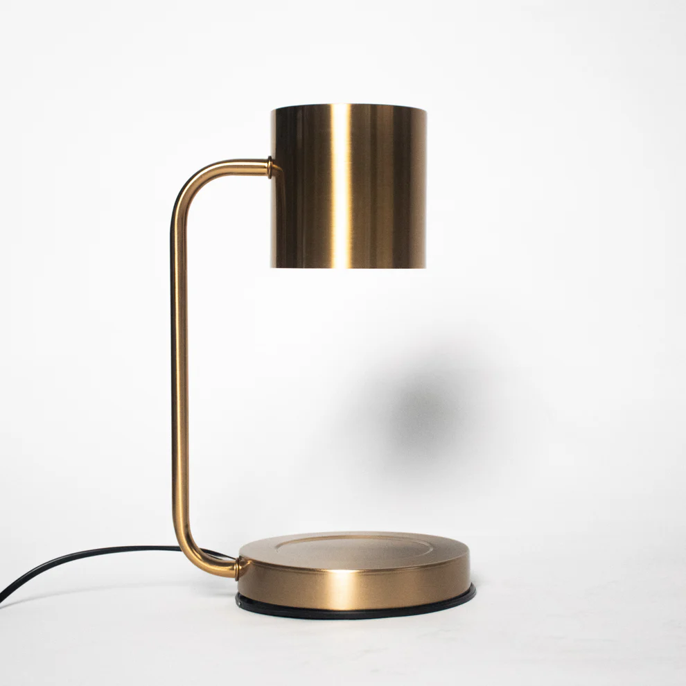 Electric Candle Warmer Lamp with Lampshade – Fragrance Light for Home